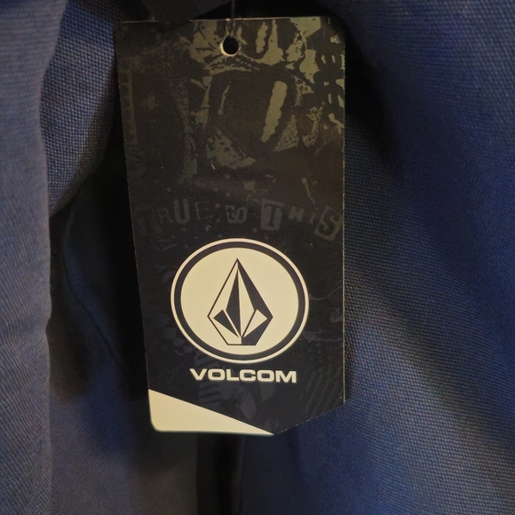 VOLCOM PALM DRIVE JACKET, Men's Small, Blue - Picture 3 of 12